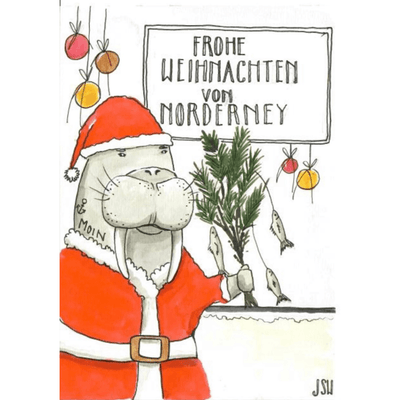 Geschenkkarte Norderney "Weihnachten" - NRDNY